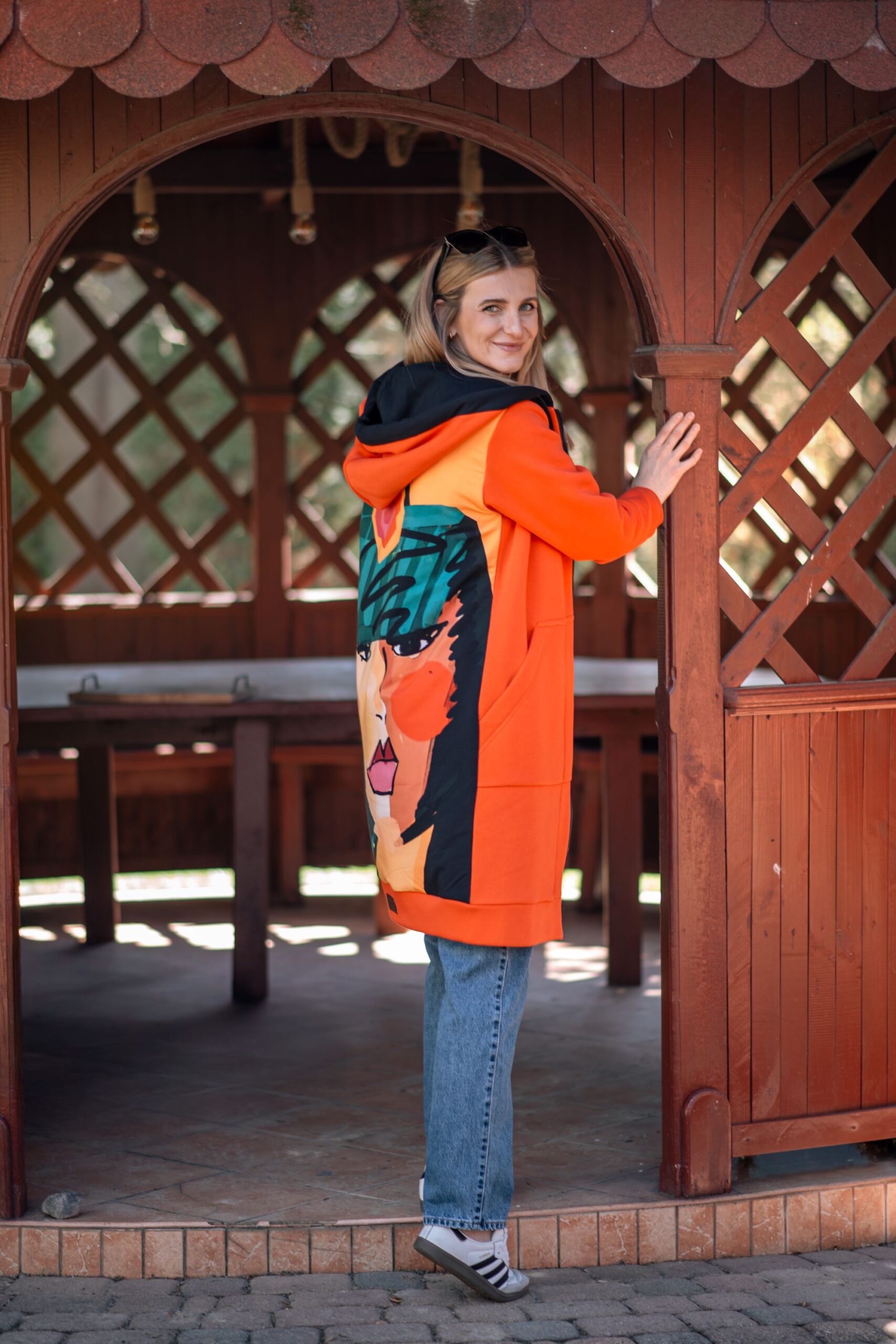 Bluza Women Pabla pomarańczowa - obrazek 2