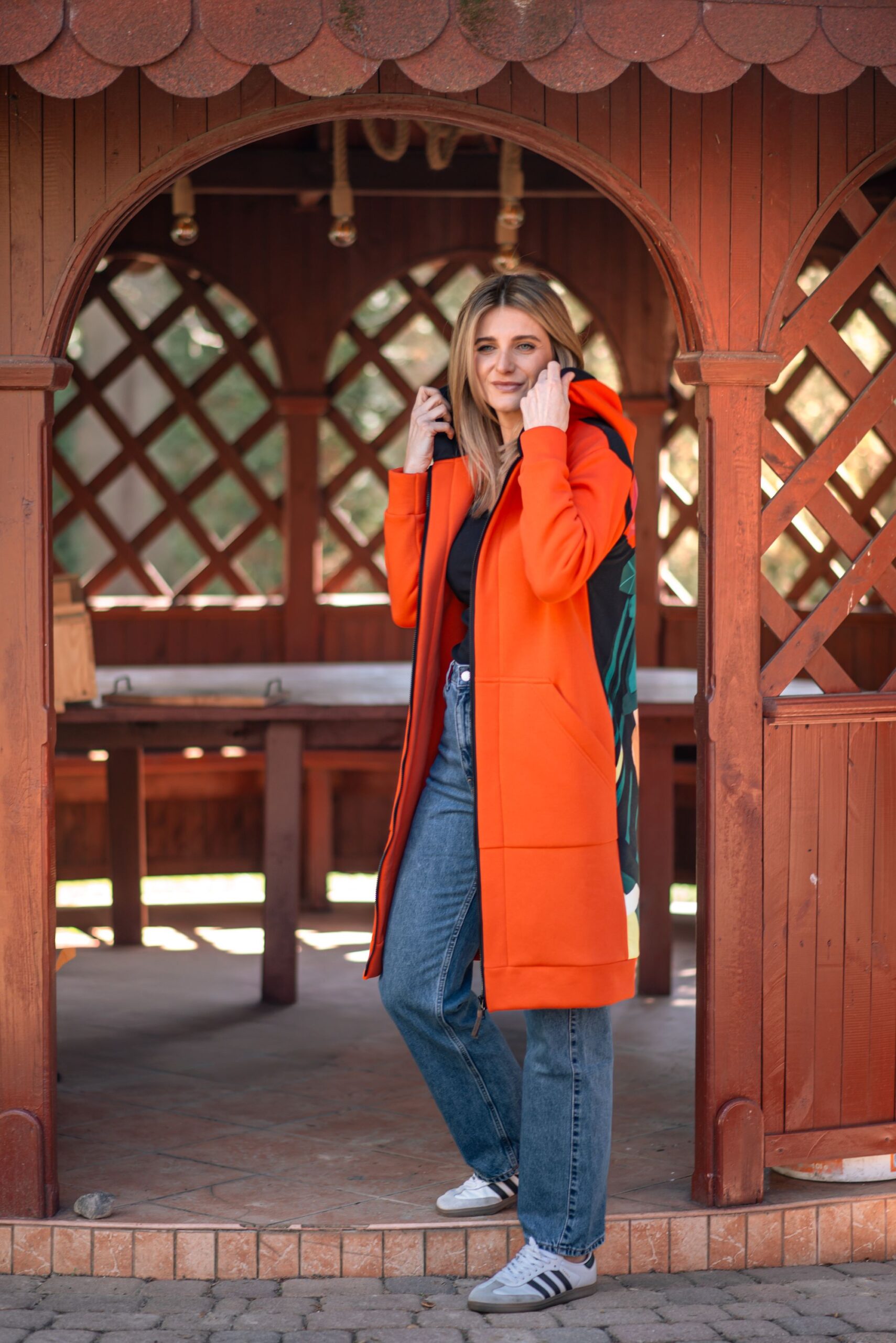 Bluza Women Pabla pomarańczowa - obrazek 3