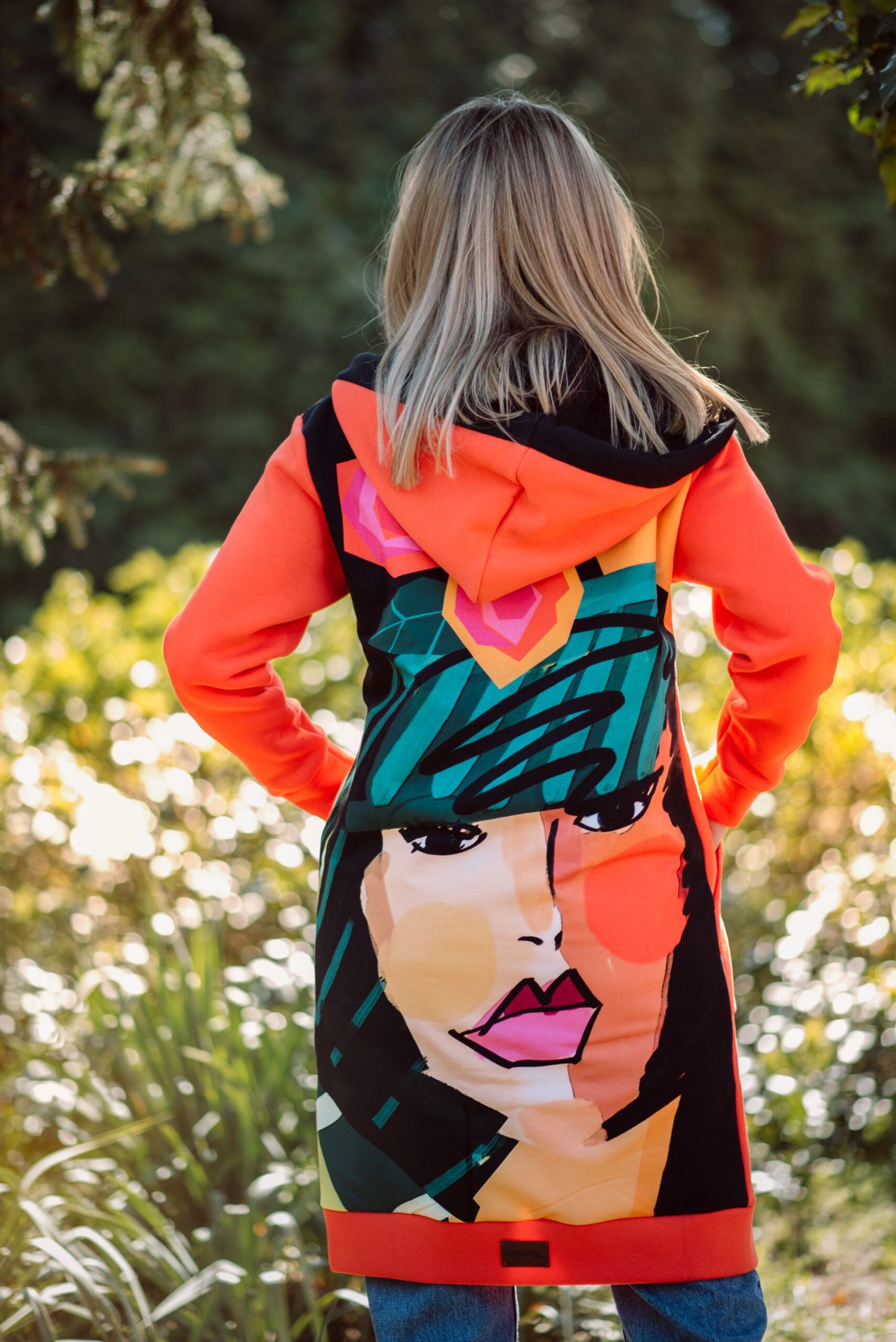 Bluza Women Pabla pomarańczowa - obrazek 4