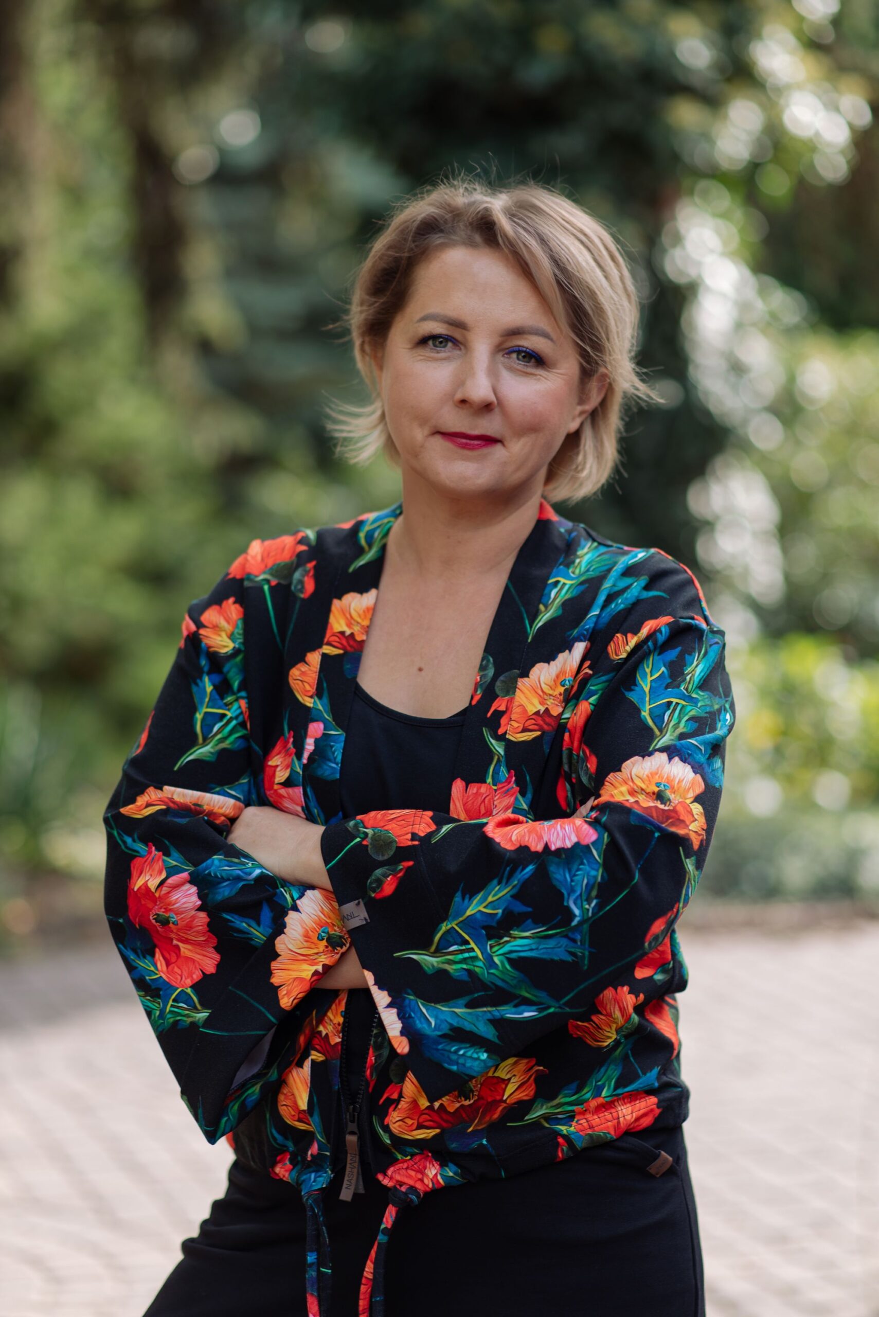 komplet women czarny maki - obrazek 6